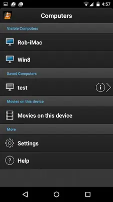 VLC Streamer Free android App screenshot 9