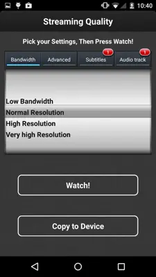 VLC Streamer Free android App screenshot 11