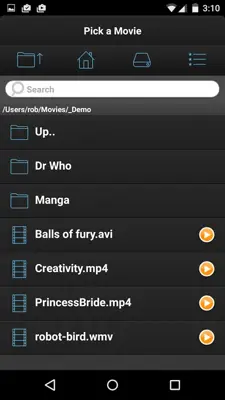 VLC Streamer Free android App screenshot 14