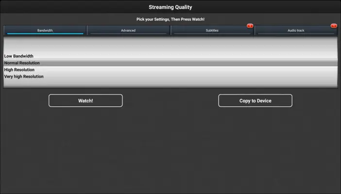 VLC Streamer Free android App screenshot 5